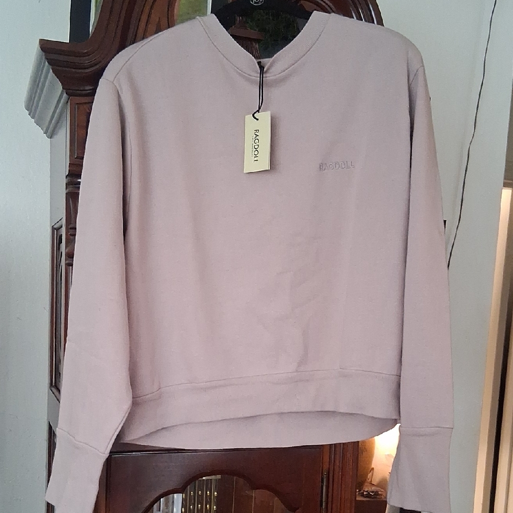 Ragdoll Women's Mauve Sweatshirt